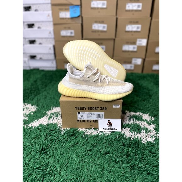 Adidas Yeezy Boost 350 V2 Natural Kanye West (FZ5246) Men's Size 8.5
